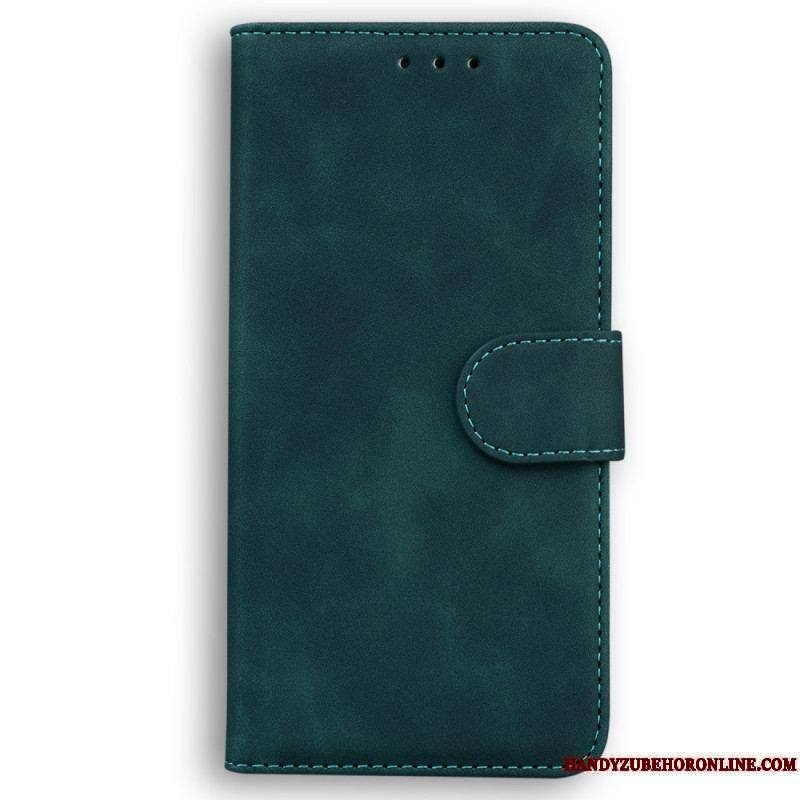 Housse iPhone 15 Plus Style Cuir Douceur