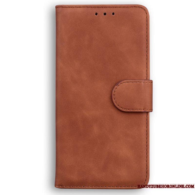 Housse iPhone 15 Plus Style Cuir Douceur