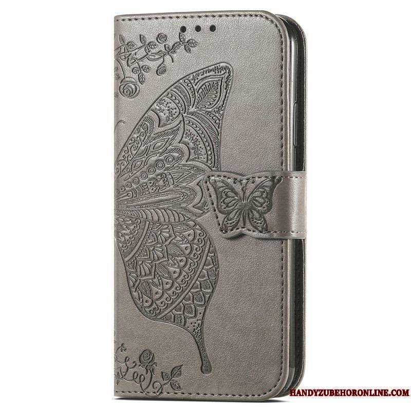 Housse iPhone 15 Pro Papillon Baroque