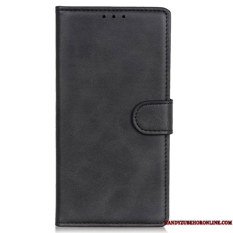 Housse iPhone 15 Simili Cuir Mat