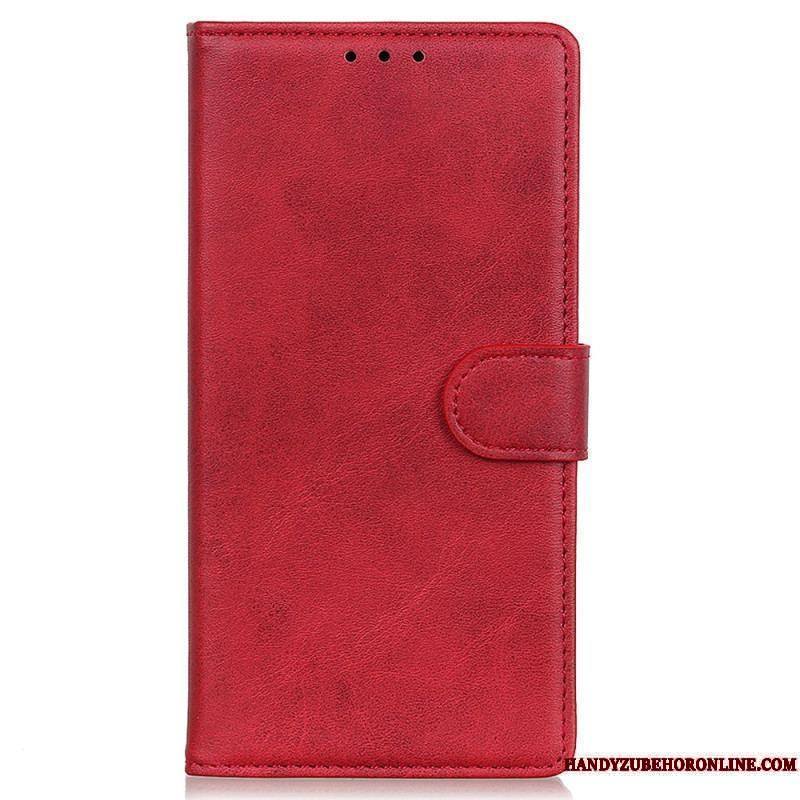 Housse iPhone 15 Simili Cuir Mat