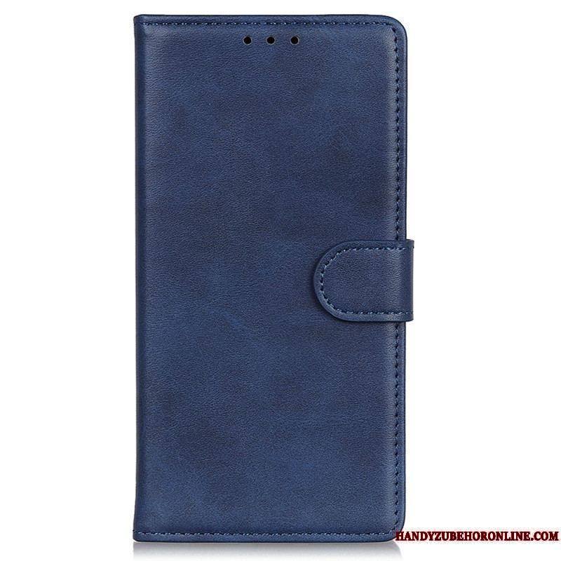 Housse iPhone 15 Simili Cuir Mat