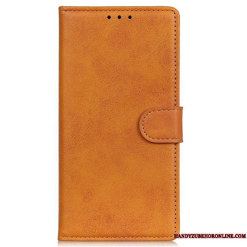 Housse iPhone 15 Simili Cuir Mat