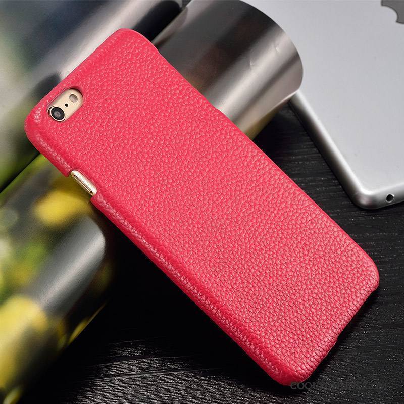 Htc 10 Coque Étui Difficile Cuir Véritable De Téléphone Protection Rouge