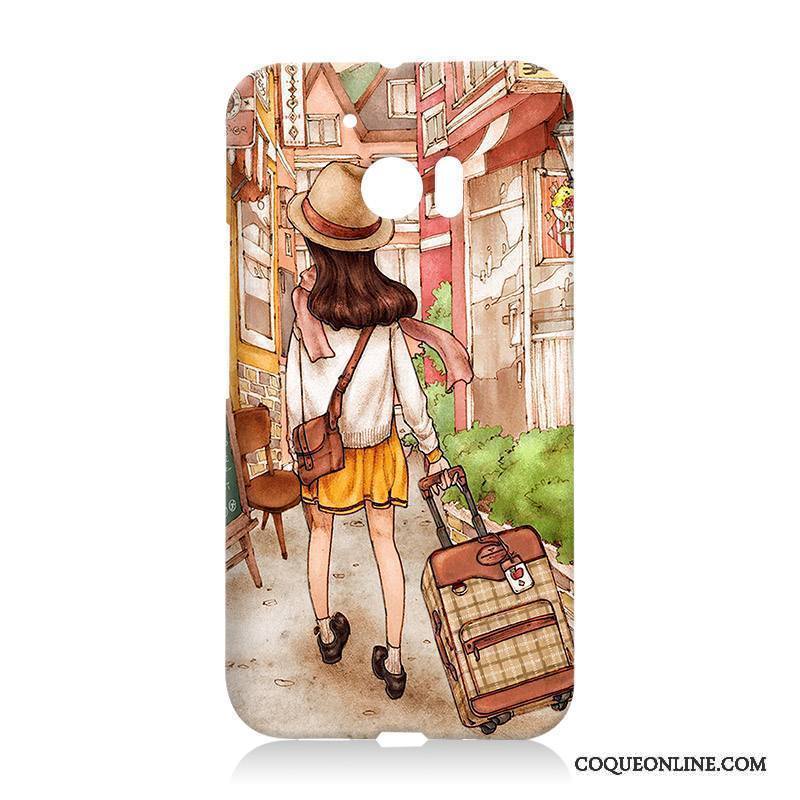 Htc 10 Incassable Protection Dessin Animé Fluide Doux Étui Silicone Coque De Téléphone