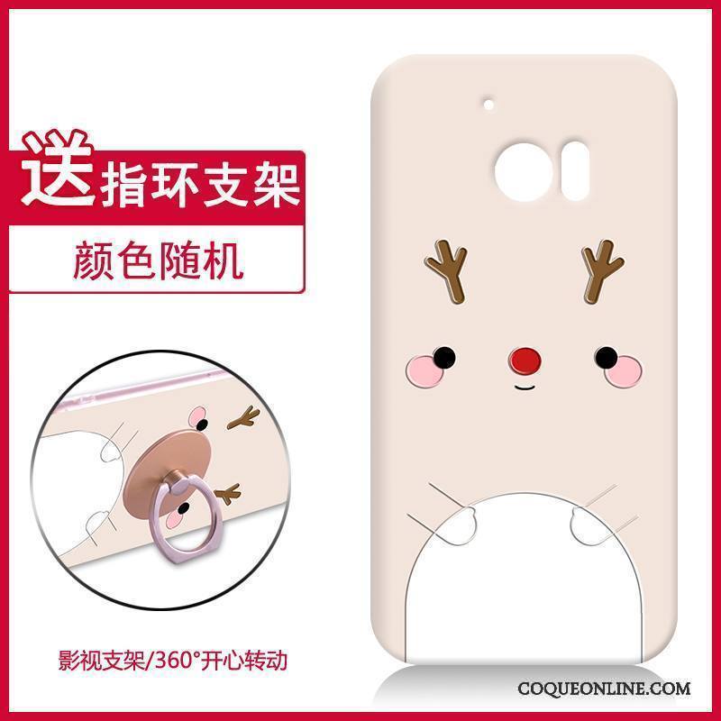 Htc 10 Silicone Fluide Doux Support Dessin Animé Coque De Téléphone Étui Protection