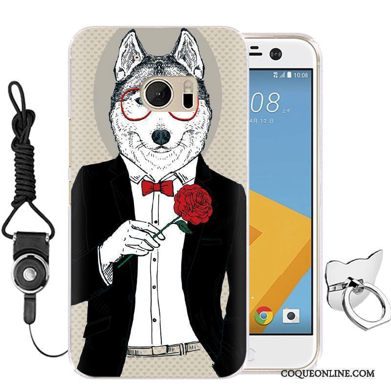 Htc Desire 10 Lifestyle Silicone Étui Téléphone Portable Rouge Dessin Animé Coque De Téléphone