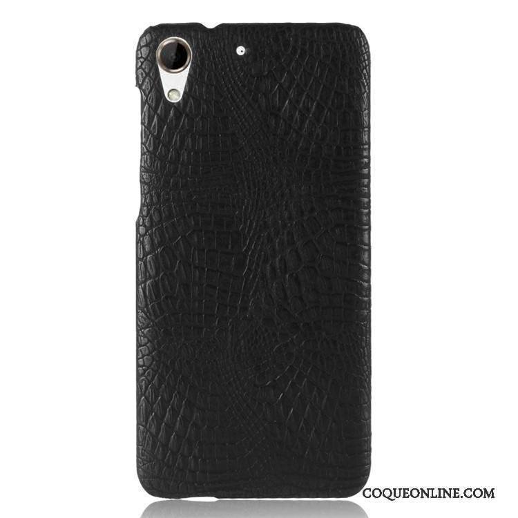 Htc Desire 728 Coque De Téléphone Étui Protection Difficile Crocodile Modèle Vintage