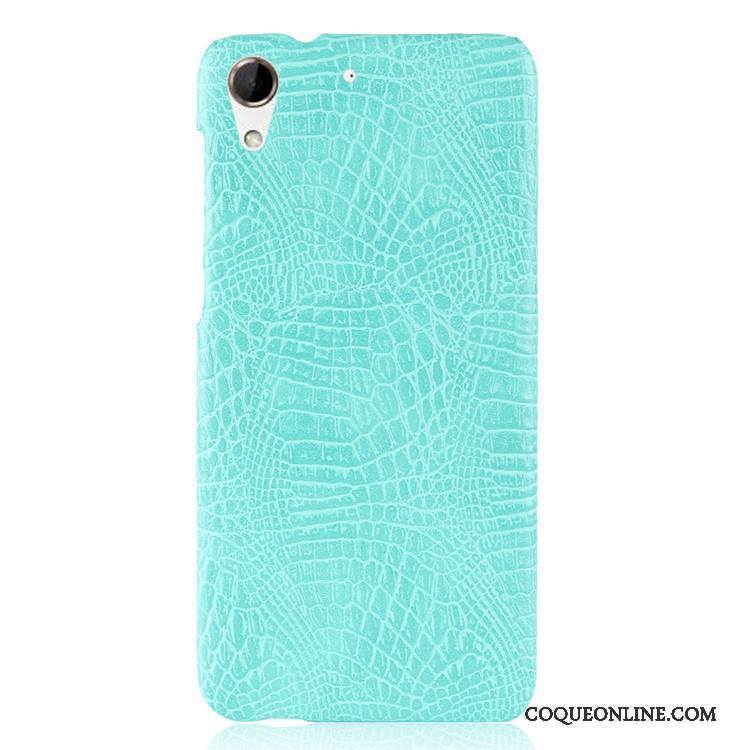 Htc Desire 728 Coque De Téléphone Étui Protection Difficile Crocodile Modèle Vintage