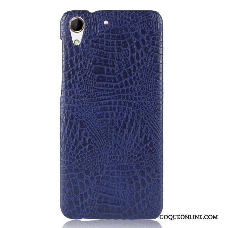 Htc Desire 728 Coque De Téléphone Étui Protection Difficile Crocodile Modèle Vintage