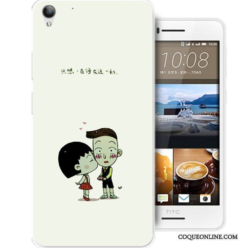 Htc Desire 728 Tout Compris Étui Incassable Coque De Téléphone Fluide Doux Dessin Animé Silicone