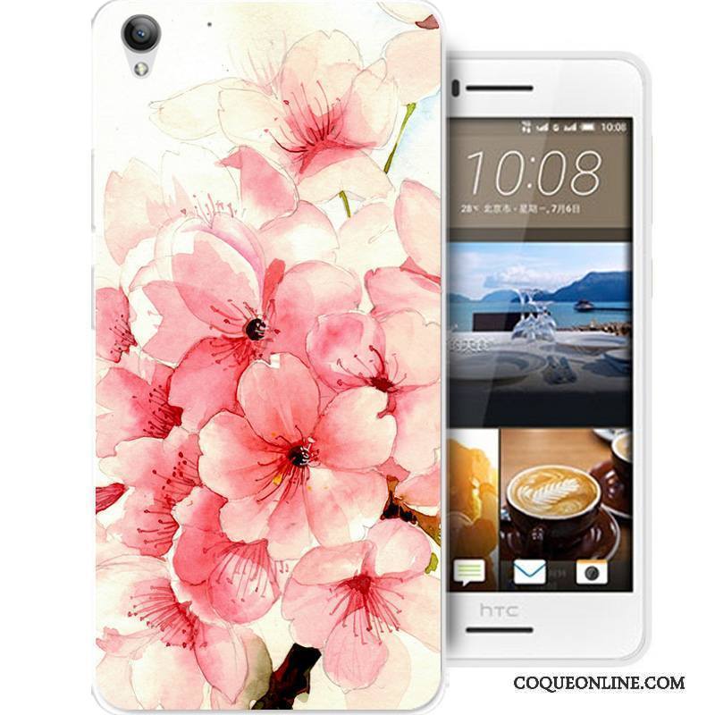 Htc Desire 728 Tout Compris Étui Incassable Coque De Téléphone Fluide Doux Dessin Animé Silicone