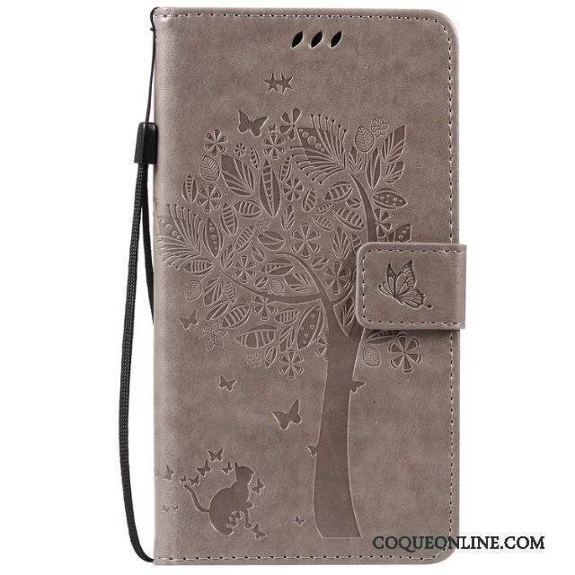 Htc Desire 825 Coque De Téléphone Étui En Cuir Téléphone Portable Clamshell Rose Dessin Animé Incassable