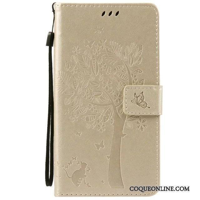 Htc Desire 825 Coque De Téléphone Étui En Cuir Téléphone Portable Clamshell Rose Dessin Animé Incassable