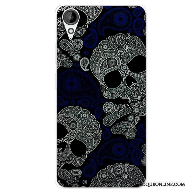 Htc Desire 825 Coque Fluide Doux Silicone Téléphone Portable Dessin Animé Incassable Protection