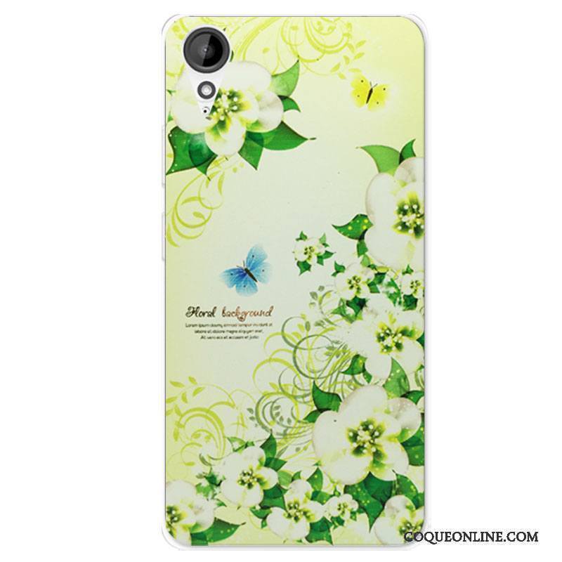 Htc Desire 825 Coque Fluide Doux Silicone Téléphone Portable Dessin Animé Incassable Protection