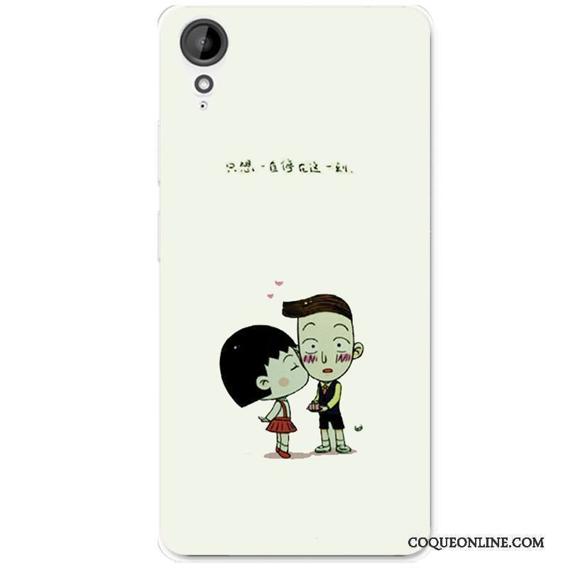 Htc Desire 825 Coque Multicolore Protection Silicone Étui Dessin Animé Fluide Doux Tout Compris