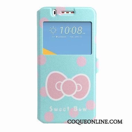 Htc Desire 825 Coque Support Étui Tendance Violet Peinture Étui En Cuir Windows