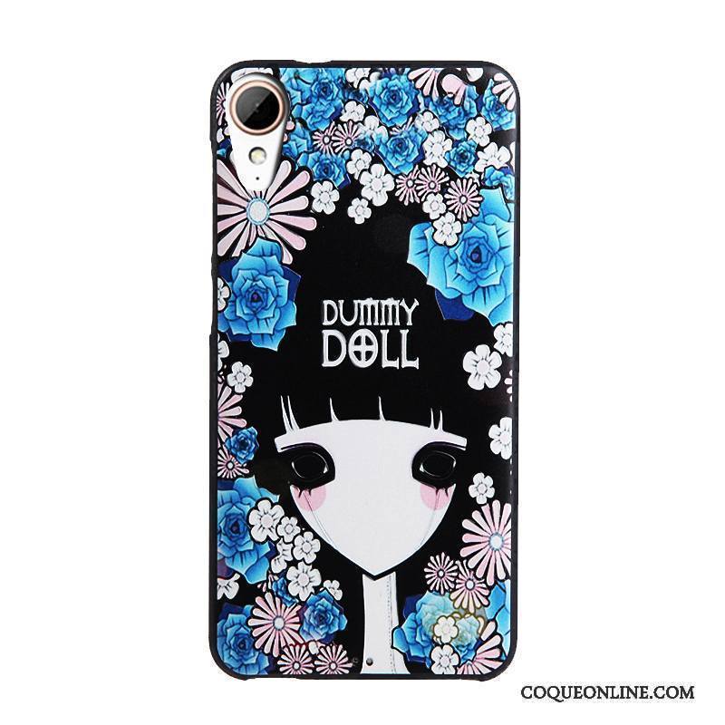 Htc Desire 825 Multicolore Étui Membrane Tempérer Coque De Téléphone Fluide Doux Dessin Animé