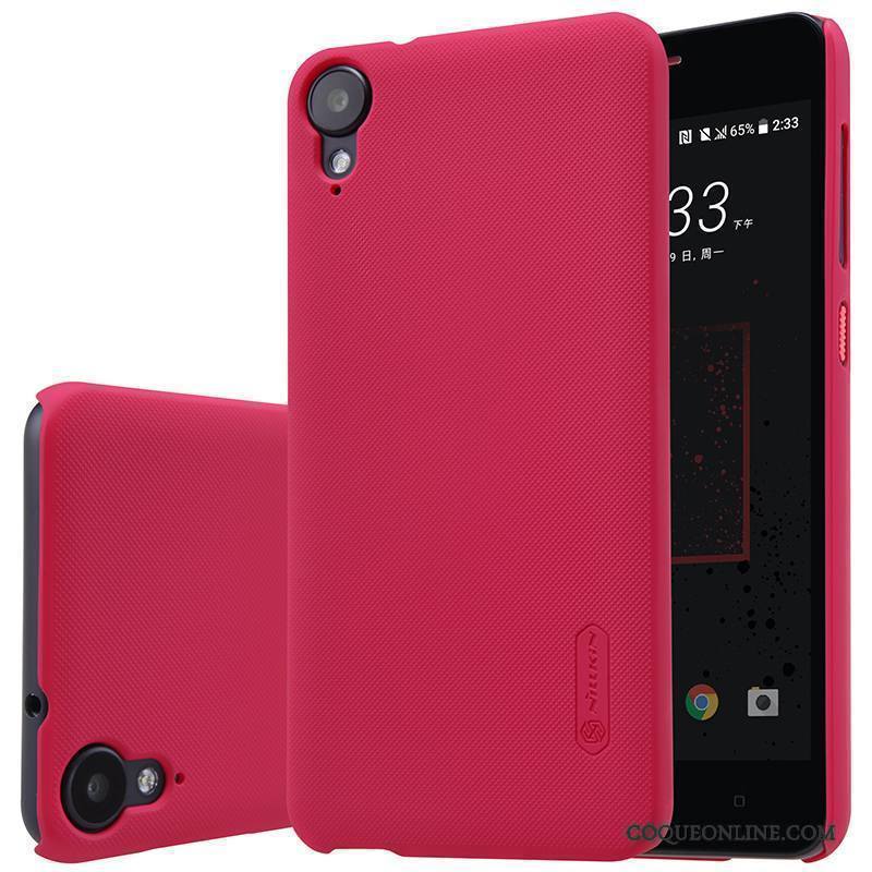 Htc Desire 825 Refroidissement Rouge Antidérapant Protection Étui Incassable Coque