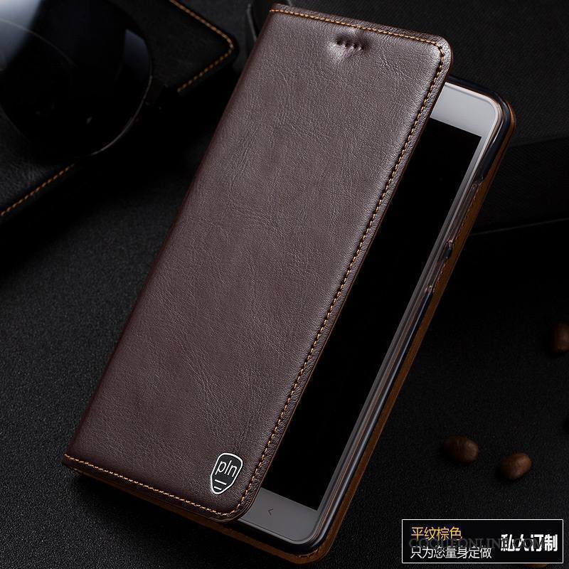 Htc Desire 825 Étui Cuir Véritable Housse Coque De Téléphone Étui En Cuir Protection Modèle Fleurie