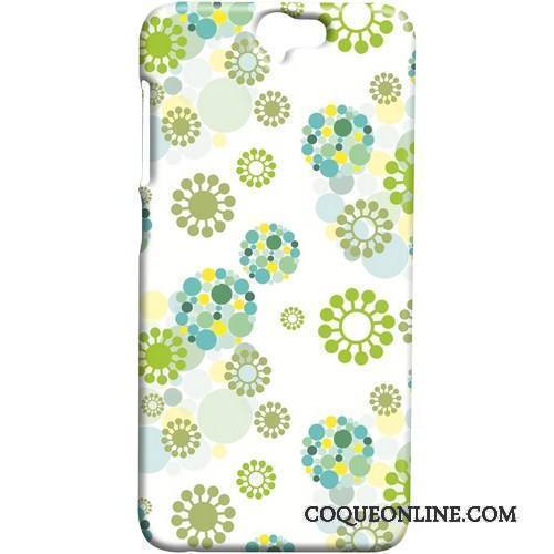 Htc One A9 Bleu Clair Papillon Coque Étui Téléphone Portable Délavé En Daim De Téléphone