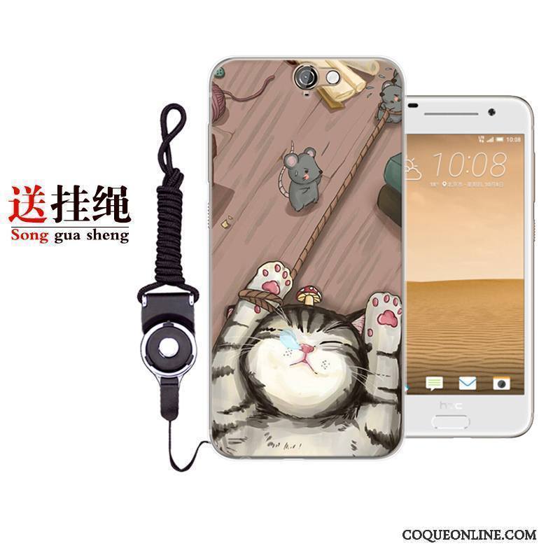 Htc One A9 Coque De Téléphone Dessin Animé Protection Personnalité Tout Compris Étui Silicone