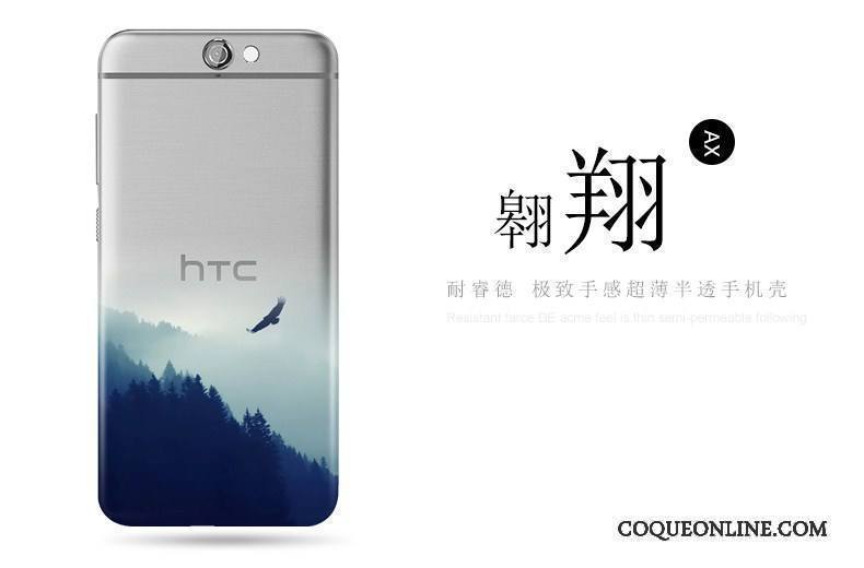 Htc One A9 Coque Téléphone Portable Très Mince Gaufrage Protection Étui Nouveau