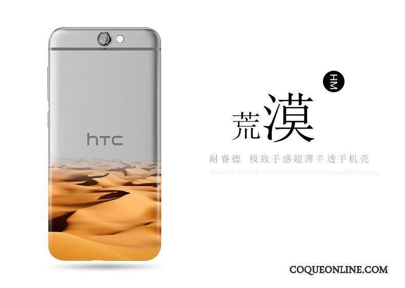 Htc One A9 Coque Téléphone Portable Très Mince Gaufrage Protection Étui Nouveau