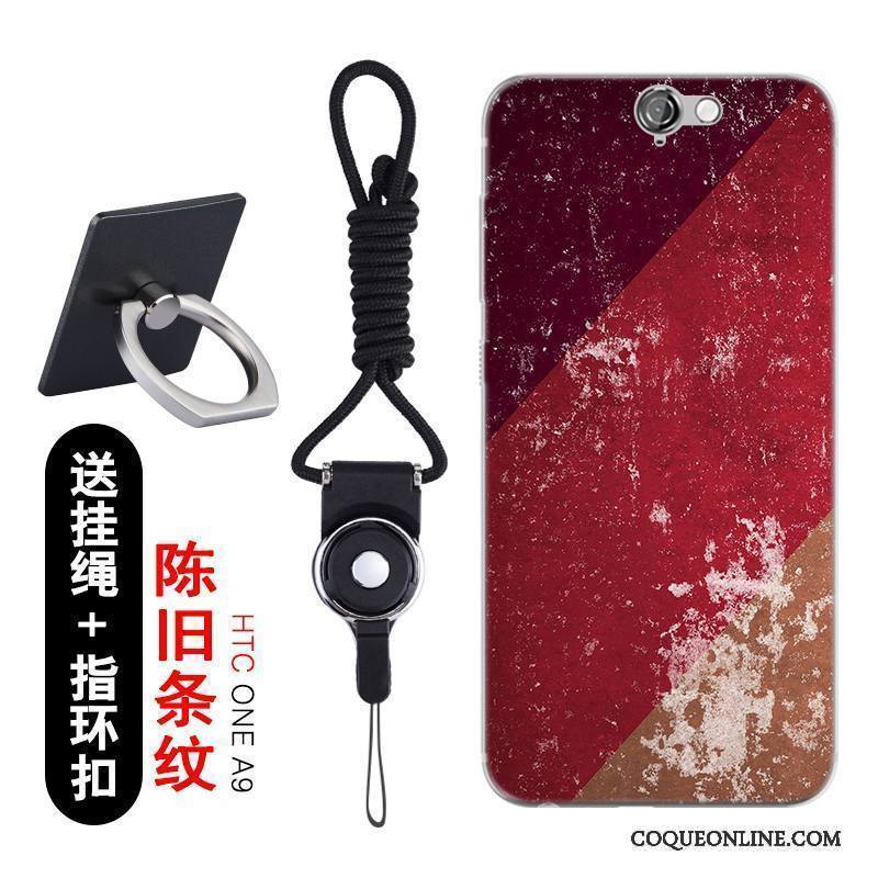 Htc One A9 Dessin Animé Rouge Coque De Téléphone Légère Étui Téléphone Portable Protection