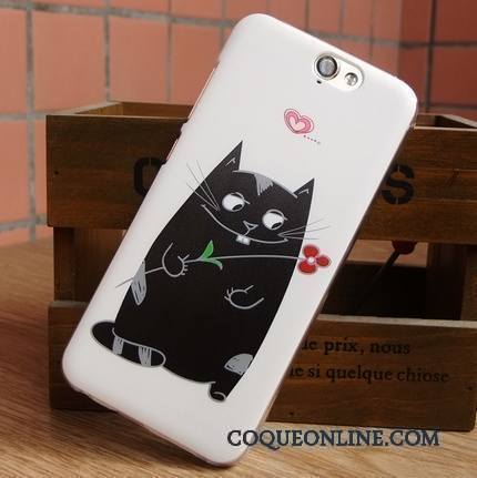 Htc One A9 Téléphone Portable Rose Coque Peinture Étui De Téléphone Tendance