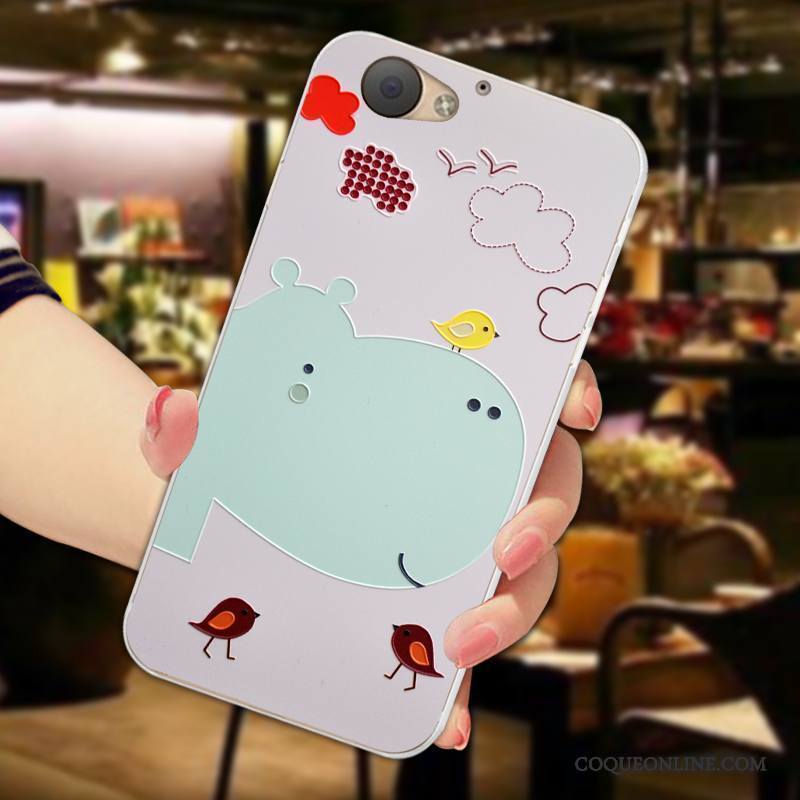 Htc One A9s Dessin Animé Incassable Coque Fluide Doux Téléphone Portable Silicone Tout Compris