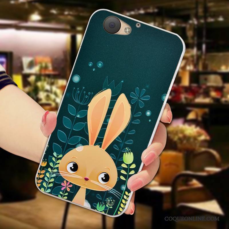 Htc One A9s Dessin Animé Incassable Coque Fluide Doux Téléphone Portable Silicone Tout Compris