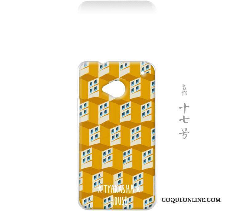 Htc One M7 Coque Protection Frais Art Incassable Amoureux Vert Étui