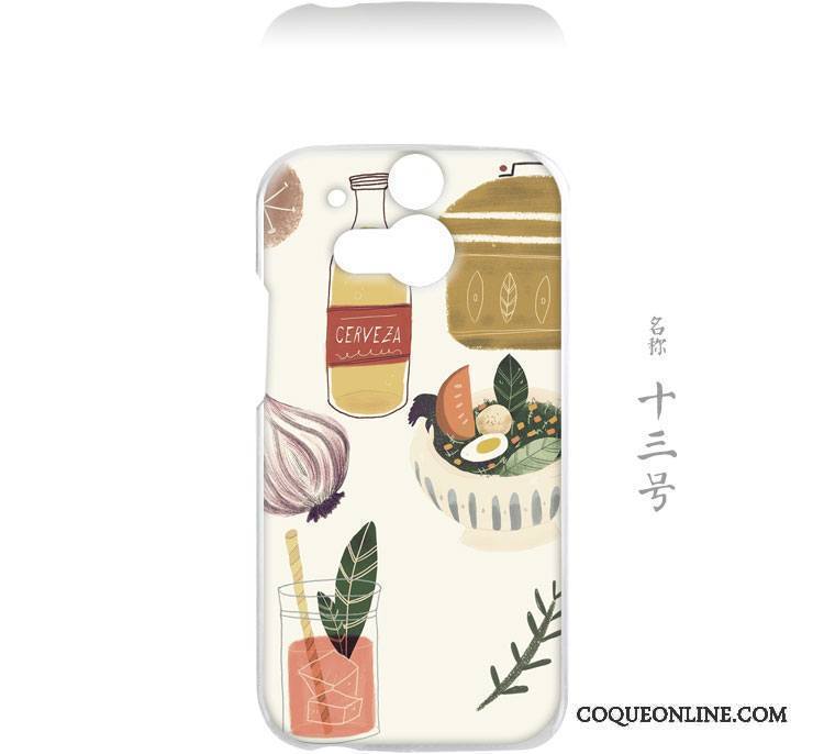 Htc One M8 Incassable Art Protection Frais Coque Amoureux Étui