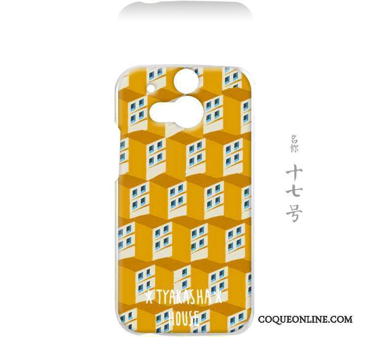 Htc One M8 Incassable Art Protection Frais Coque Amoureux Étui