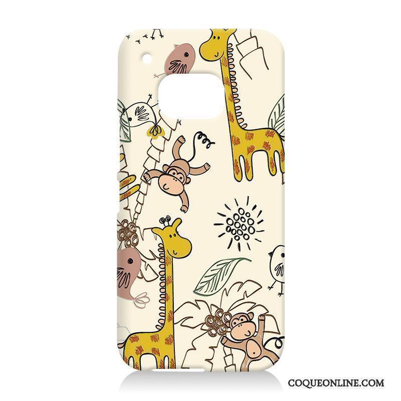 Htc One M9 Coque De Téléphone Difficile Silicone Gaufrage Étui Incassable Dessin Animé