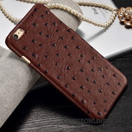 Htc One M9 Cuir Véritable Personnalité Difficile Coque De Téléphone Business Rouge Étui