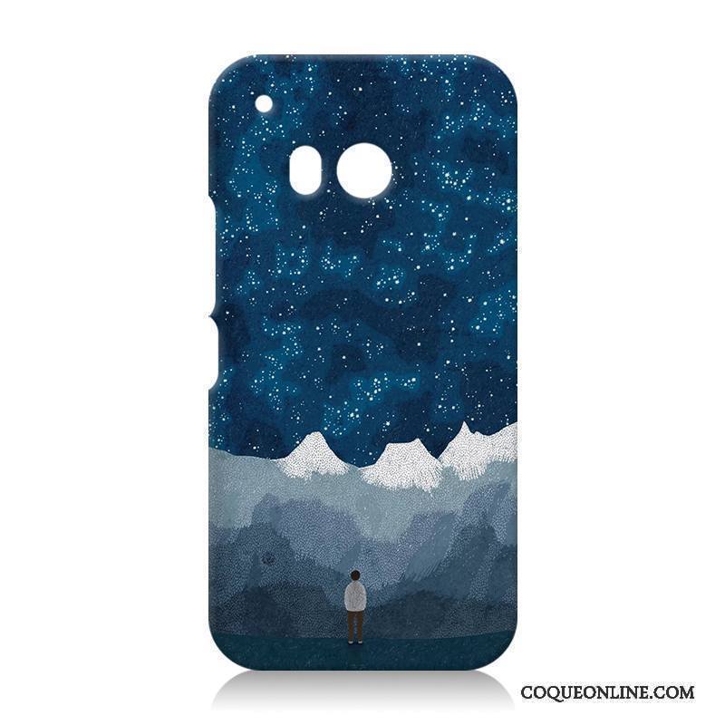 Htc One M9 Gaufrage Coque De Téléphone Difficile Dessin Animé Silicone Protection Étui