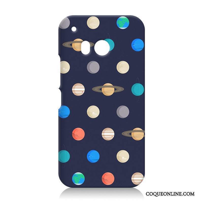 Htc One M9 Gaufrage Coque De Téléphone Difficile Dessin Animé Silicone Protection Étui