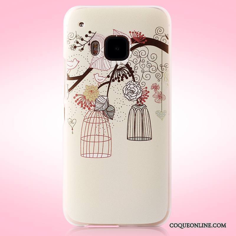 Htc One M9 Protection Peinture Multicolore Téléphone Portable Tendance Coque De Téléphone Étui