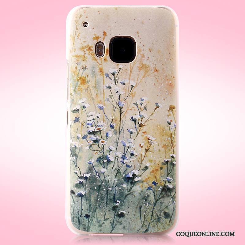 Htc One M9 Protection Peinture Multicolore Téléphone Portable Tendance Coque De Téléphone Étui