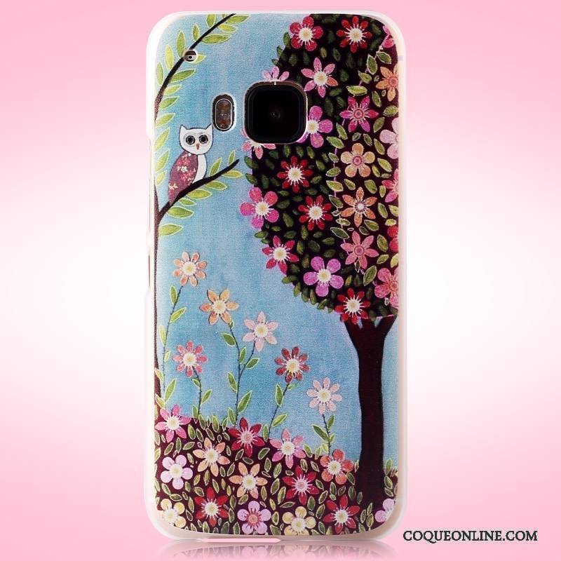 Htc One M9 Protection Peinture Multicolore Téléphone Portable Tendance Coque De Téléphone Étui