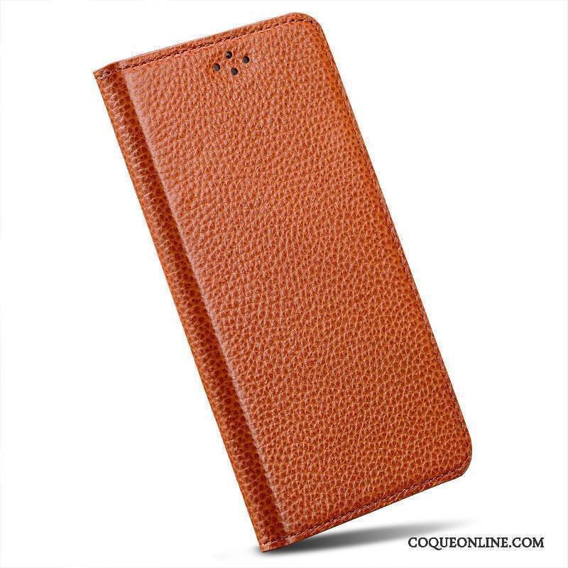 Htc One M9 Étui En Cuir Protection Téléphone Portable Cuir Véritable Clamshell Coque De Téléphone Incassable