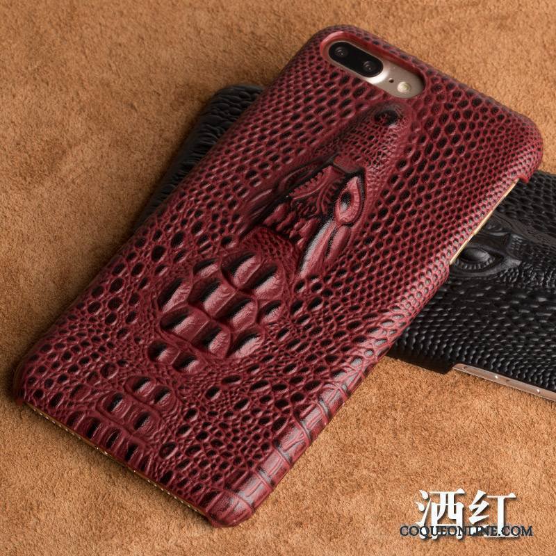 Htc U Play Coque Étui En Cuir Personnalisé Cuir Véritable Protection Vin Rouge Luxe Incassable