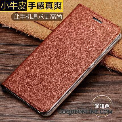 Htc U Play Fluide Doux Coque De Téléphone Protection Vintage Cuir Véritable Difficile Business