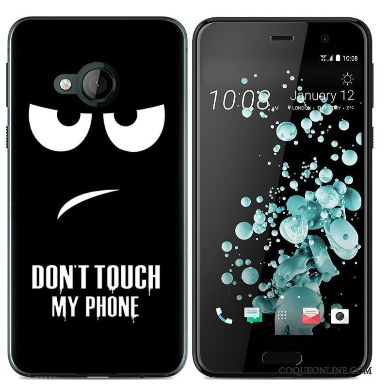 Htc U Play Fluide Doux Téléphone Portable Dessin Animé Coque Étui De Téléphone Silicone