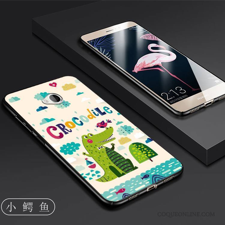 Htc U Play Tout Compris Dessin Animé Coque De Téléphone Étui Vert Peinture Protection