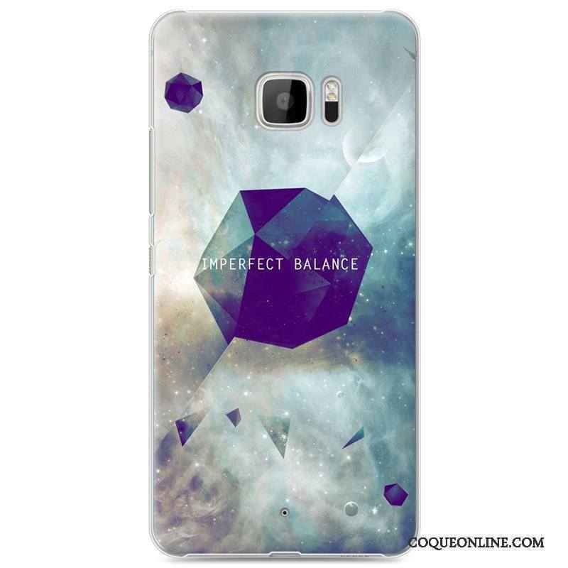 Htc U Ultra Dessin Animé Incassable Protection Coque De Téléphone Bleu Étui Téléphone Portable