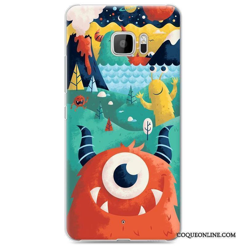 Htc U Ultra Dessin Animé Incassable Protection Coque De Téléphone Bleu Étui Téléphone Portable